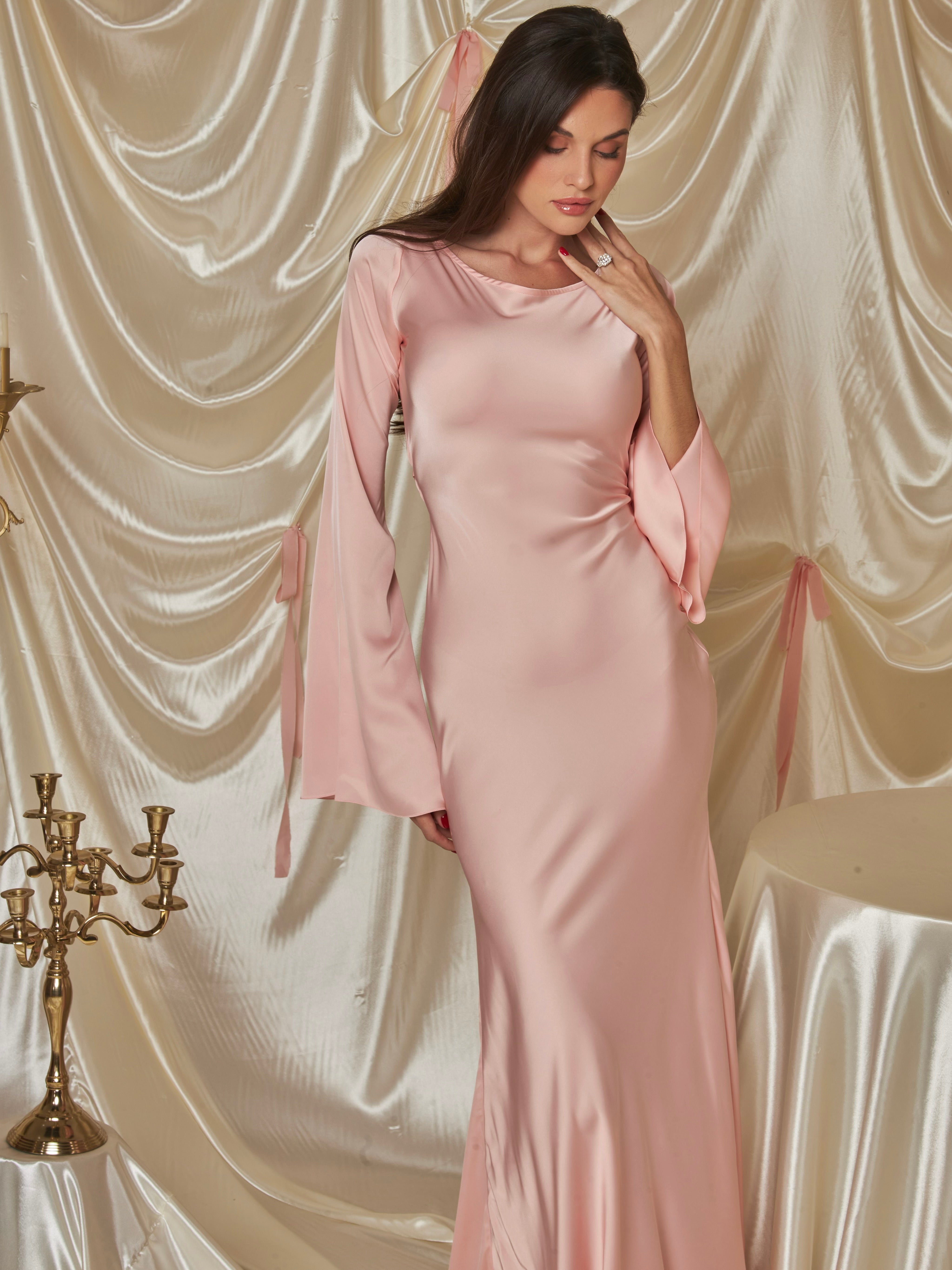 Fairy Long Sleeve Dress Aqua marbl.ae Fairy Long Sleeve Dress Aqua marbl.ae