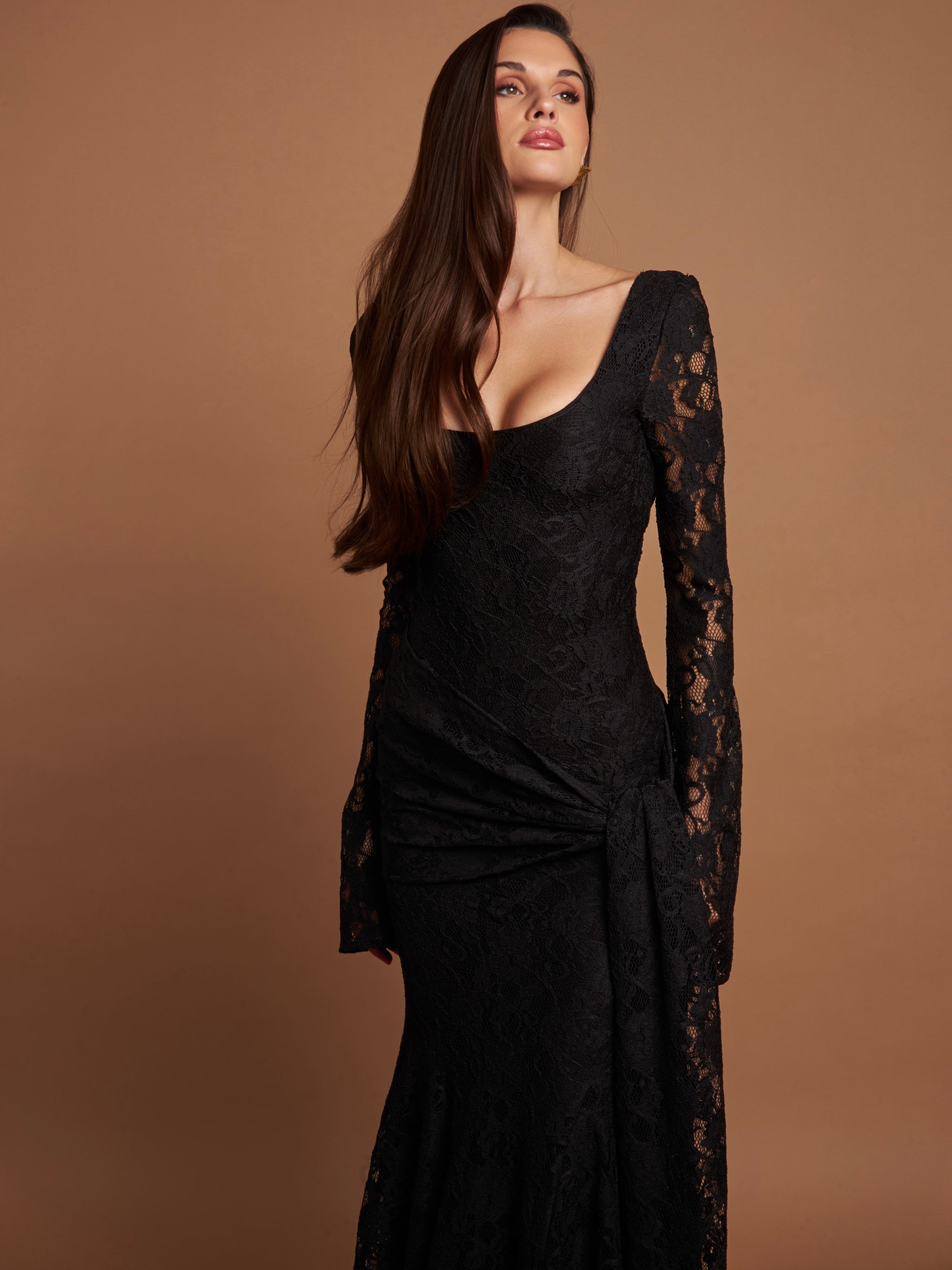 Wifey Lace Dress Black – marbl.ae