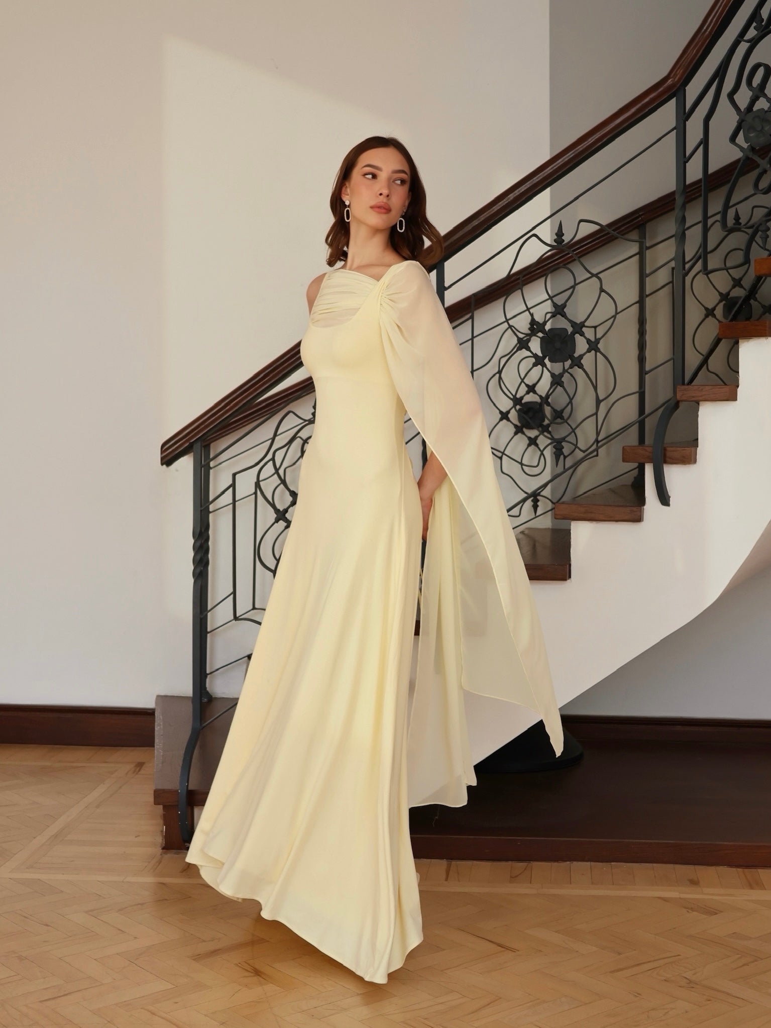 Grace K Butter Yellow Dress – marbl.ae