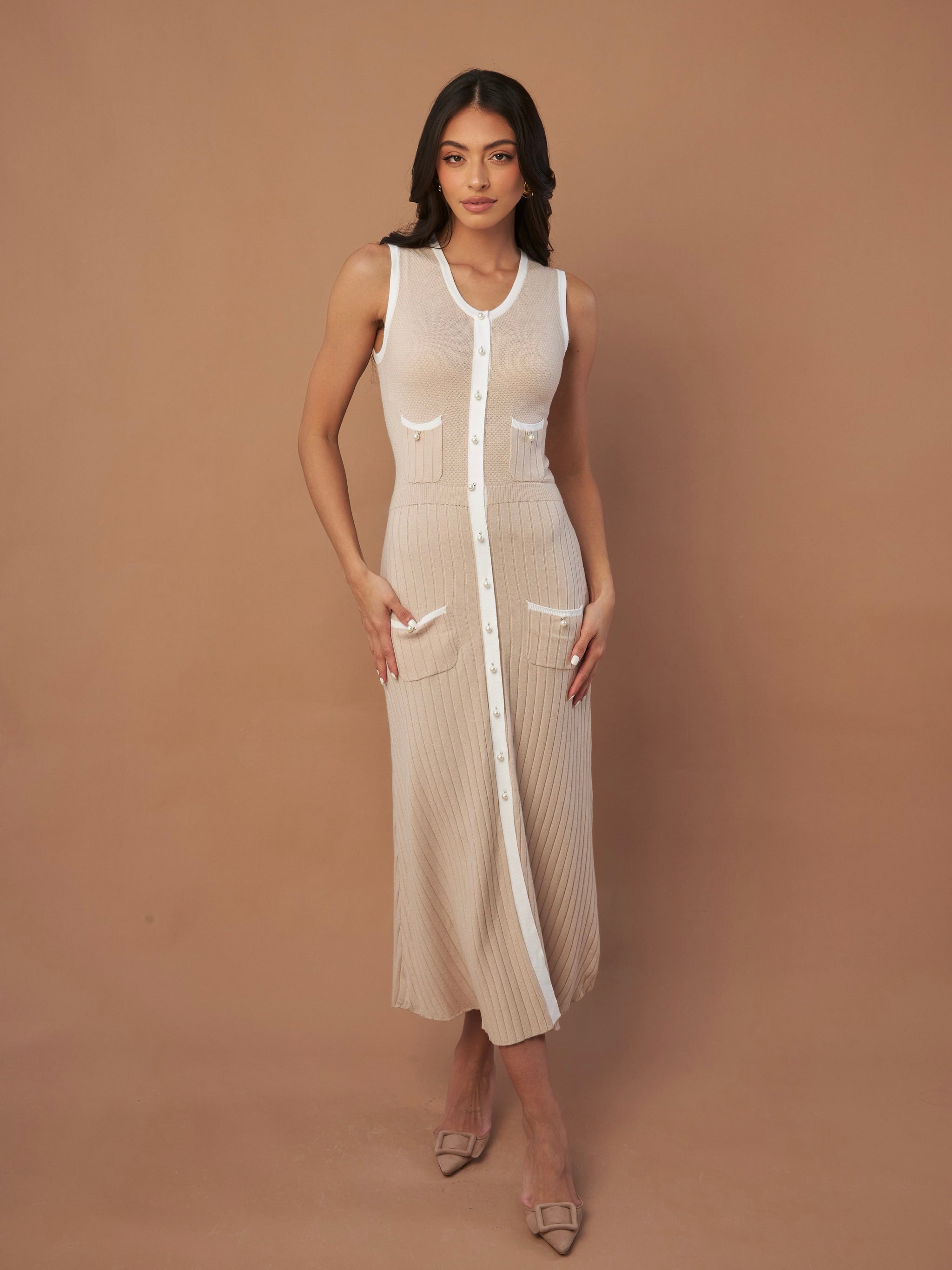 andmary Klara knit dress Black アンドマリー Klara knit dress