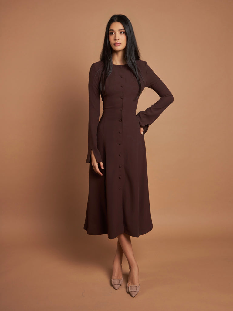 Pretty Woman Midi Dress – marbl.ae
