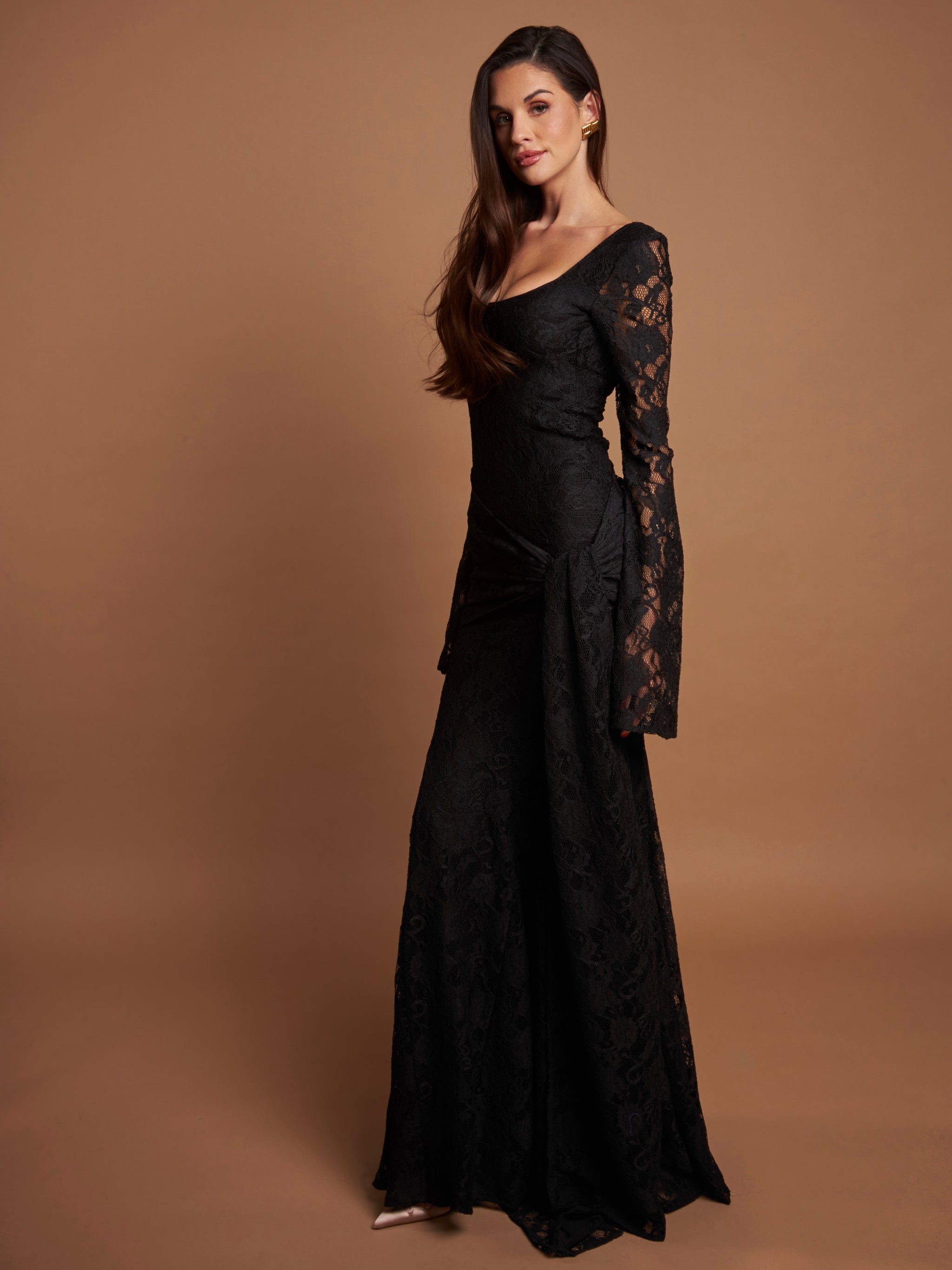 Wifey Lace Dress Black – marbl.ae