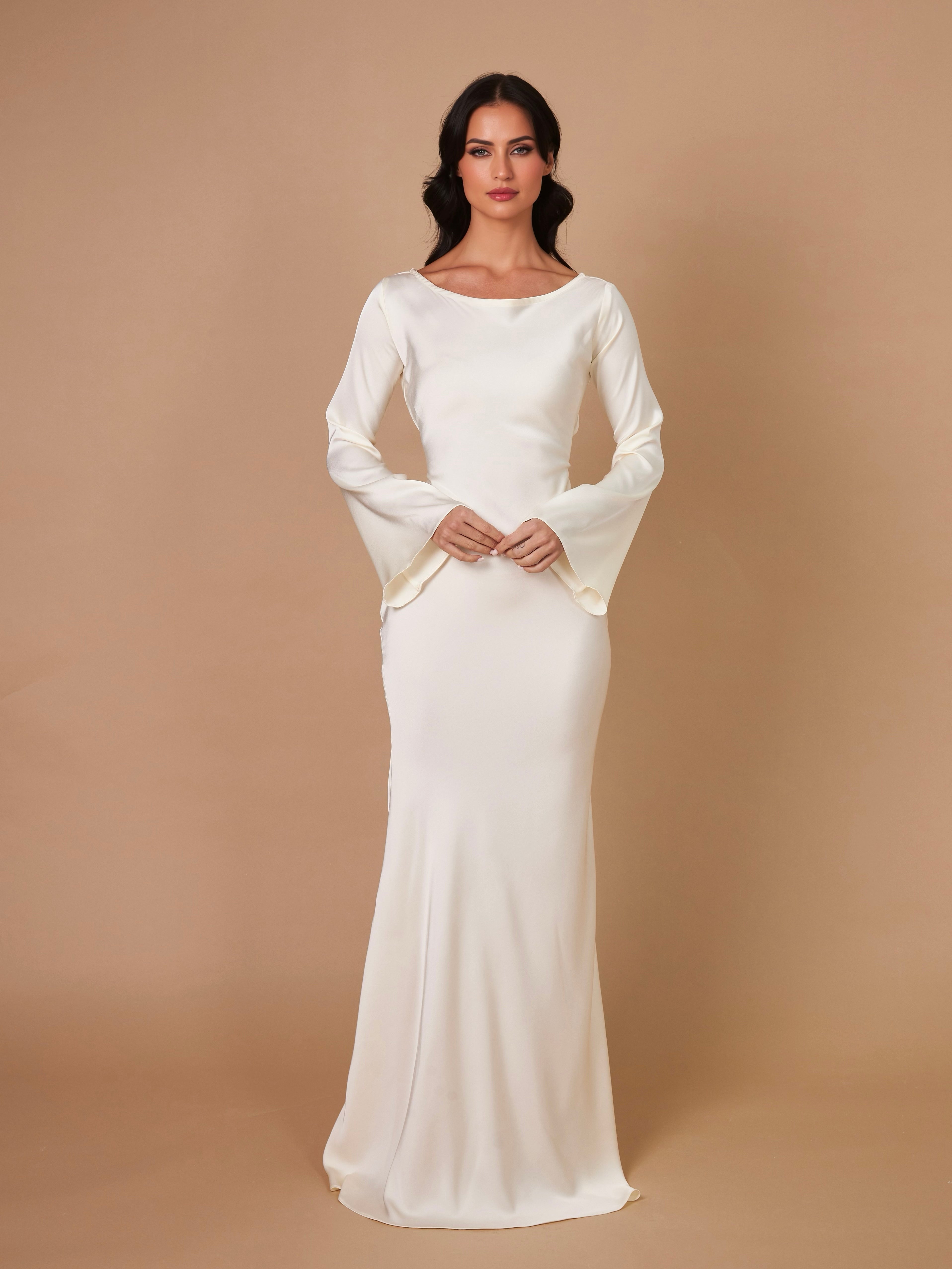 Gamine Long Sleeve Dress marbl.ae Gamine Long Sleeve Dress marbl.ae