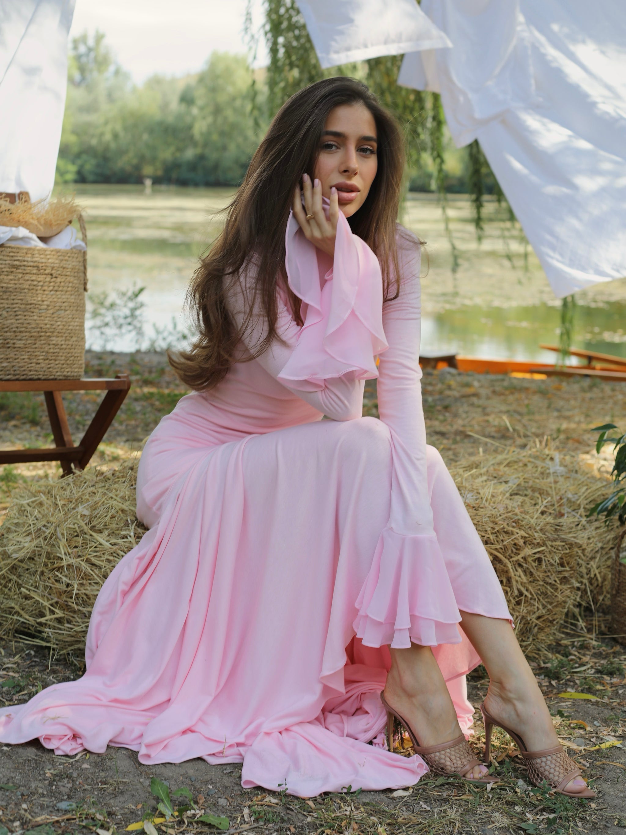 L'ermitage Maxi Dress – marbl.ae