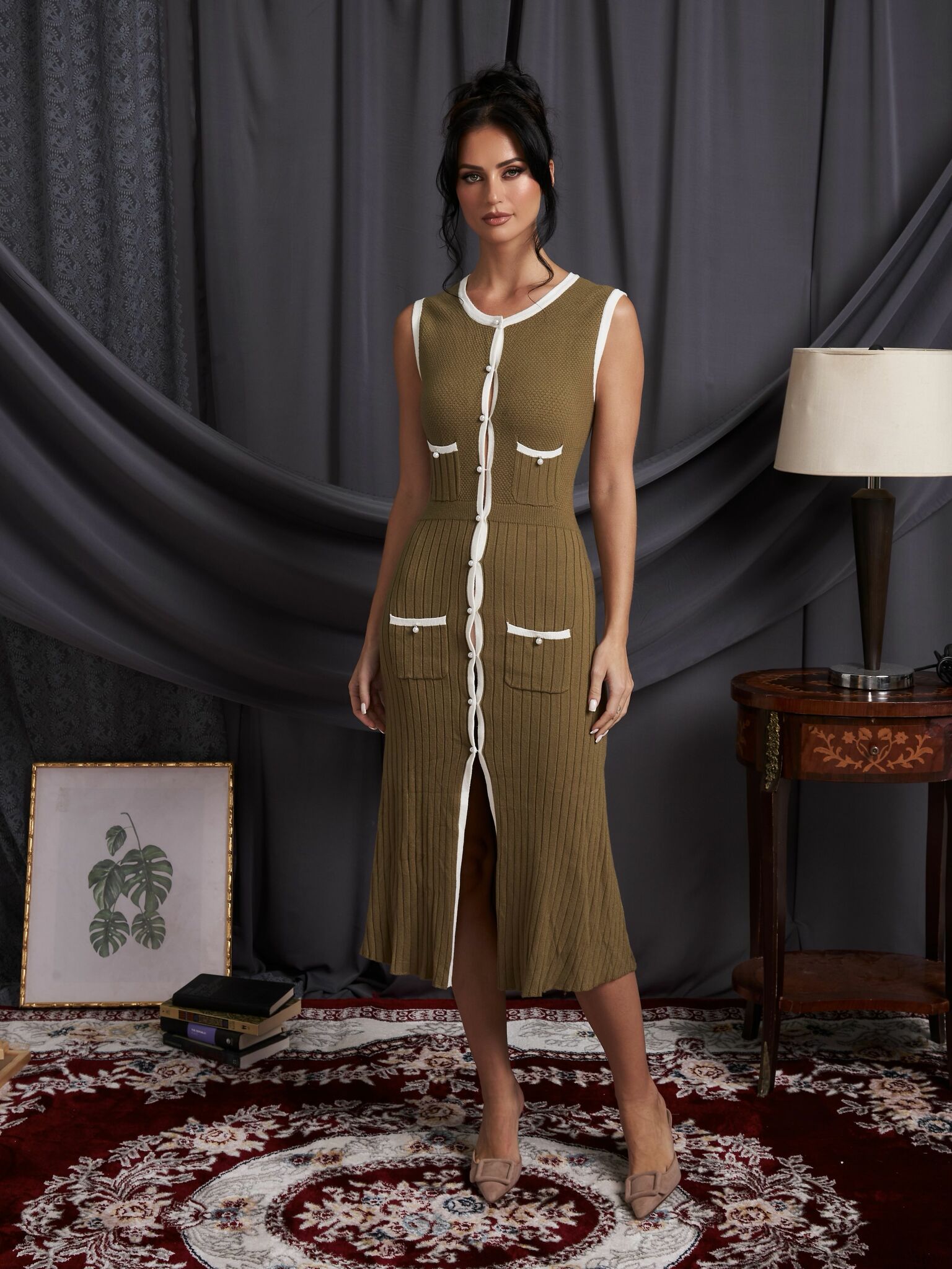 Pearl Knit Dress – marbl.ae