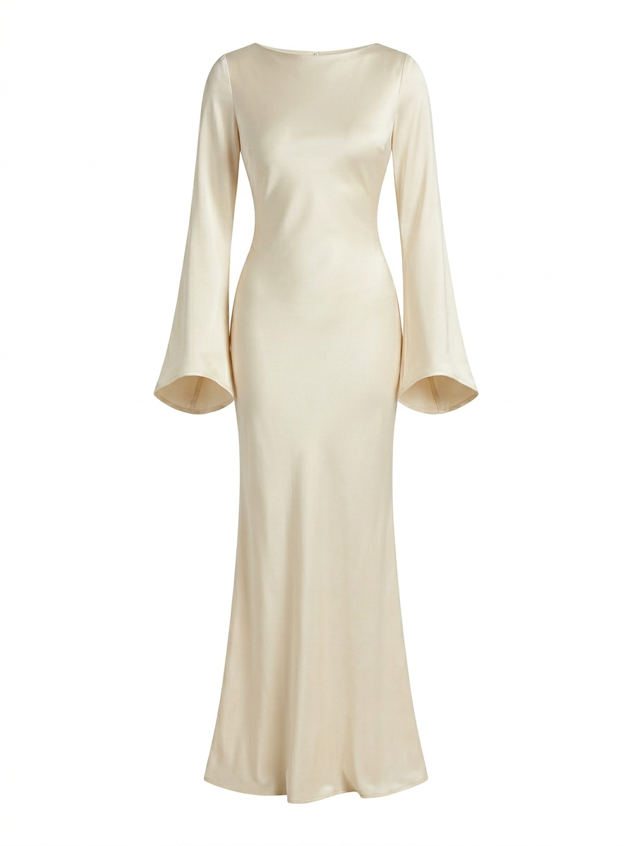 Gamine Long Sleeve Dress marbl.ae Gamine Long Sleeve Dress marbl.ae