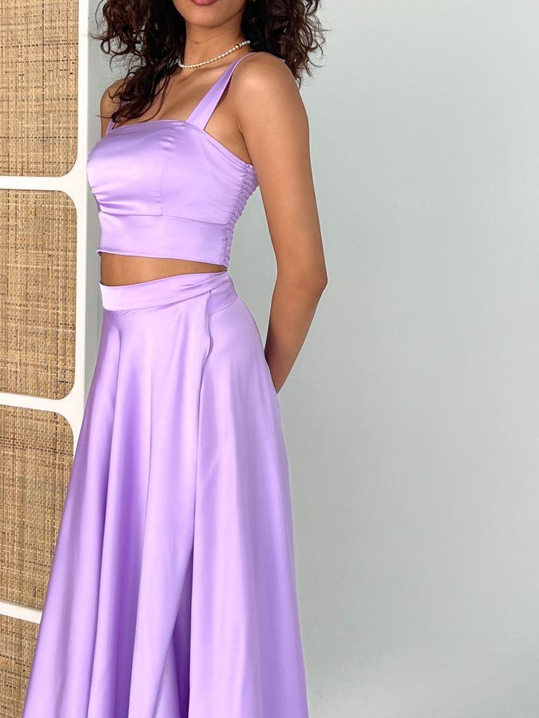 Silky Crop Top - marbl.ae