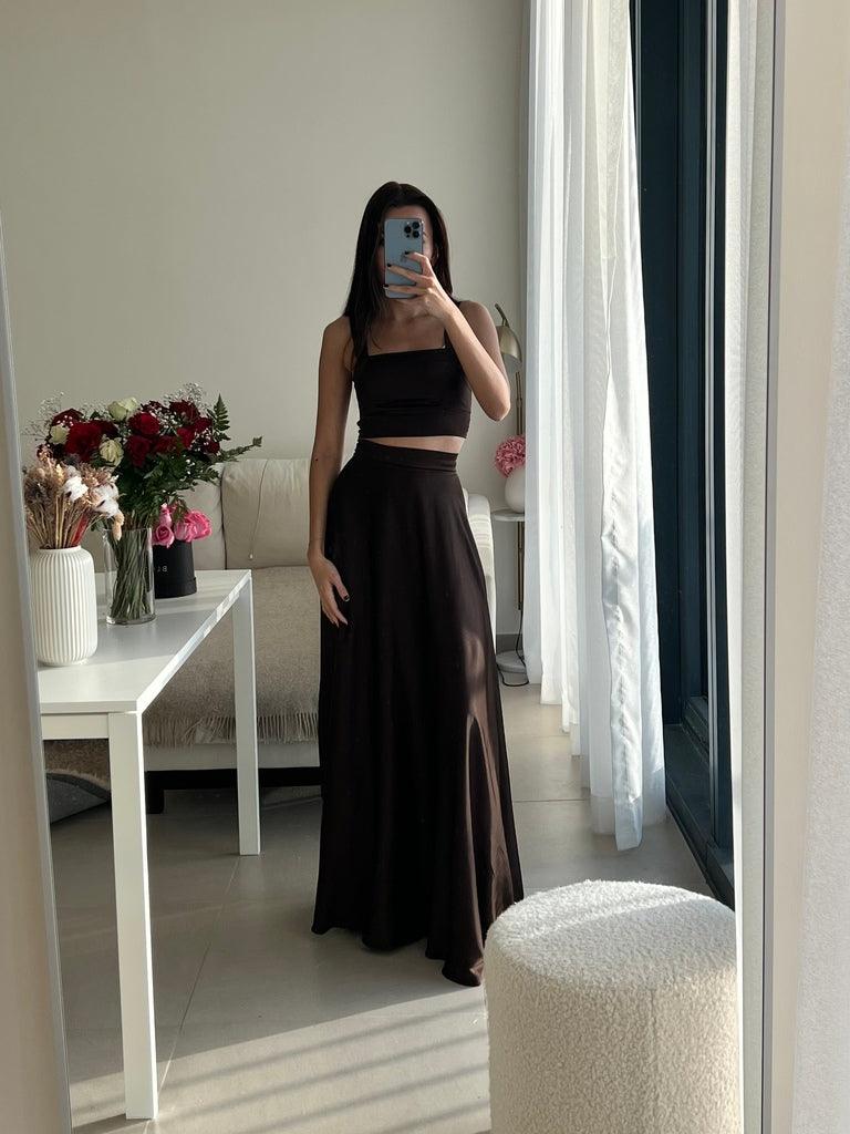 Silky Dream Skirt Super Maxi - marbl.ae