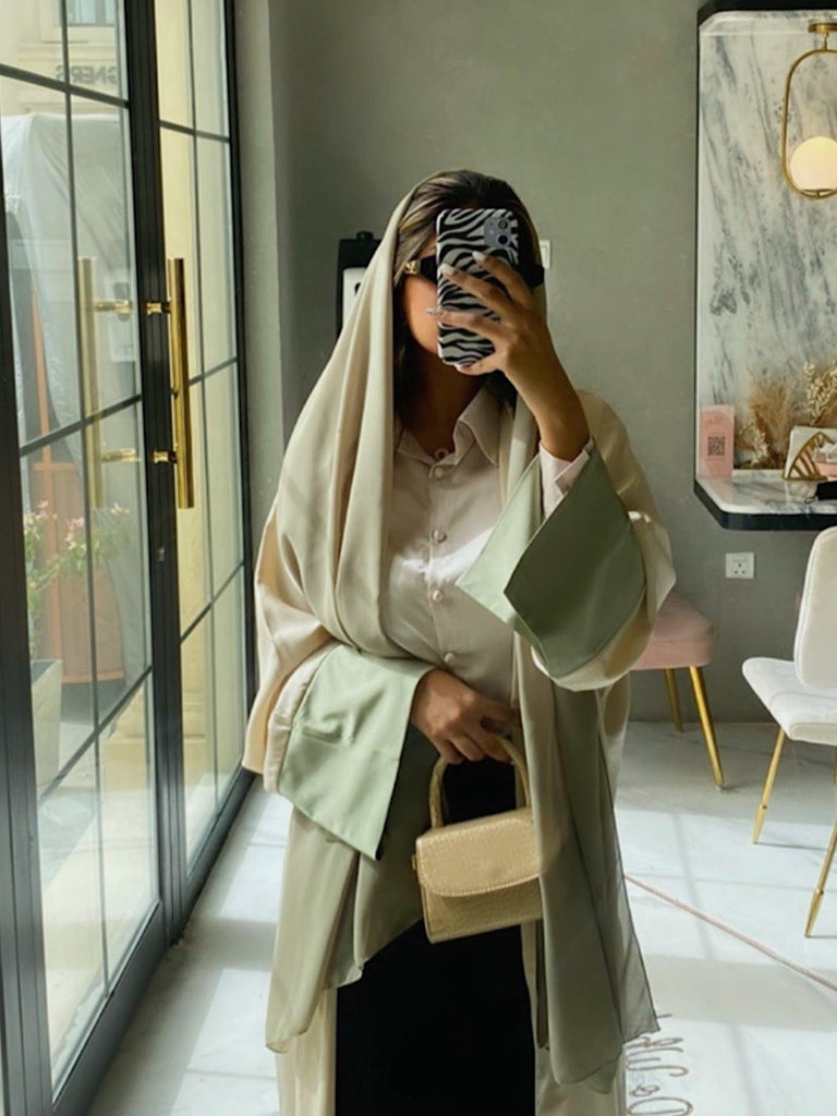 Silky Abaya Sand - marbl.ae